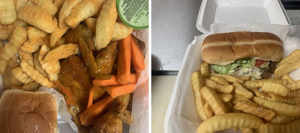 Old School Hot Wings Menu