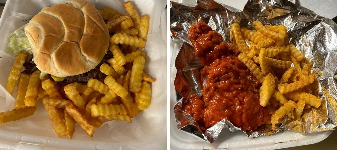 Old School Hot Wings Menu